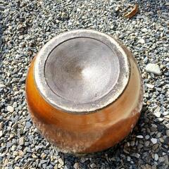 昭和レトロ　メダカ鉢　睡蓮鉢　火鉢　値下げしましたの画像