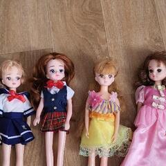 リカちゃん人形　4個の画像