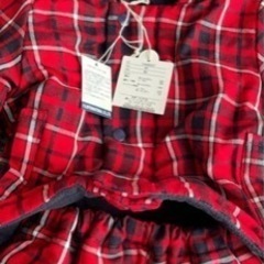 【新品未使用】ジャンプスーツ　アウター　80cmの画像