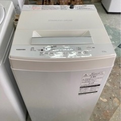 東芝 (TOSHIBA)【4.5kg】 全自動洗濯機 AW-45M7-W　ピュアホワイト　2018年製   リサイクルショップ宮崎屋住吉店 22.12.26 y