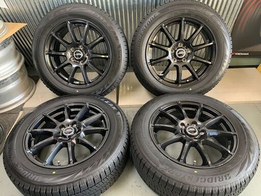 売約済　ブリザック★VRX2　215/60R17　RC現行オデッセイ　C-HR　エスティマ　エルグランド　T31エクストレイル　シュナイダー　安心の調整済み