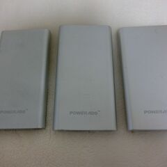 0円：モバイルバッテリー パワーアド 10000mAh 3個 中...