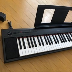 電子ピアノピアジェーロ(NP-12B)美品(譜面台アダプター付き)