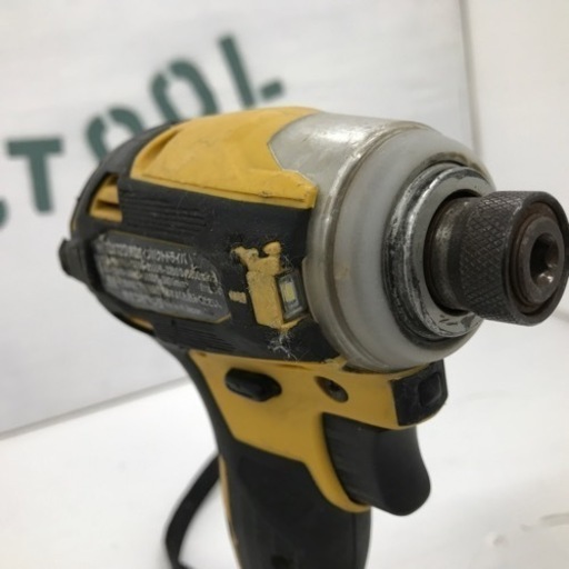 中古品△マキタ(Makita) 充電式インパクトドライバ（イエロー）本体のみ