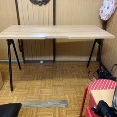 【中古品売ります】コンパスレッグデスク