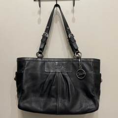 COACH コーチ ショルダー トートバッグ ブラック 黒