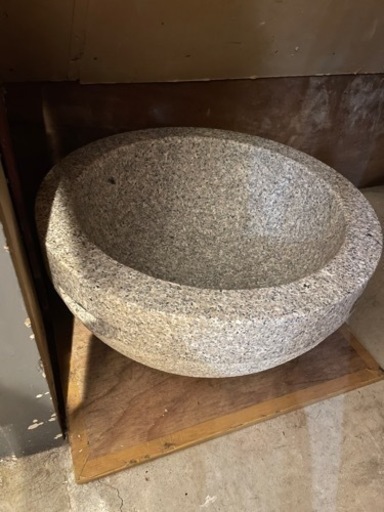 餅つき　石臼　いしうす　台　杵