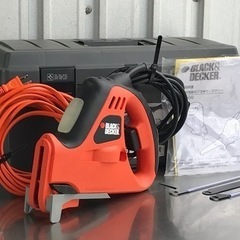 ブラックアンドデッカー◇電動式ノコギリ／ジグソー◇400W◇KS...