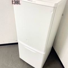 激安‼️単身用などピッタリ❗️19年製 138L Panasonic2ドア冷蔵庫NR-B14BW-W🌟