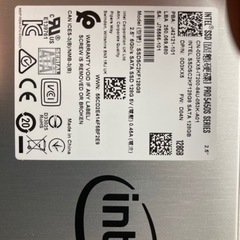 ☆美品☆ Intel 128GB SSD 　ノートパソコン用　デスクトップ用　他とまとめて歓迎！！の画像