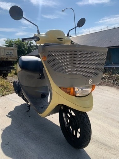 【整備済み原付】4スト原付50cc•スズキ•レッツ4バスケット中古車