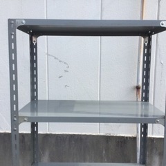 ■配達可■スチール棚　スチールラック　幅80.5 奥行41　高180.5 分解して運搬可 の画像