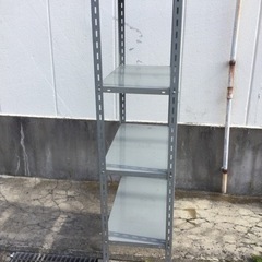 ■配達可■スチール棚　スチールラック　幅80.5 奥行41　高180.5 分解して運搬可 の画像