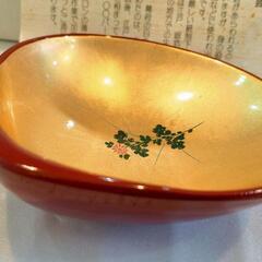 加賀金箔工芸 漆器  珍味入・小皿　未使用品