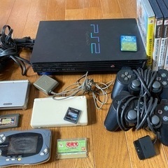 プレステ2・DSLight・GBASP・ワンダースワンクリスタルセット