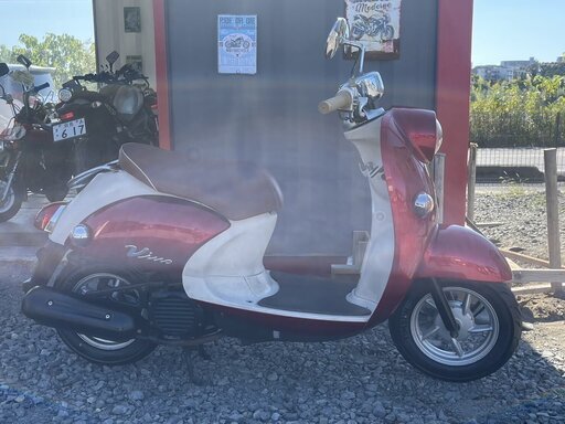 7049 ヤマハ ビーノ AS26J 実働 良好 整備済み 原付 バイク売ります！