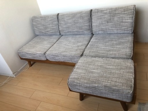 unico ALBERO アルベロ 3シーター ３人掛けソファ オットマン