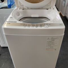 東芝　全自動洗濯機　AW-5GA1　5Kg　2022年製　中古