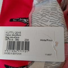 marimekko ファブリックバッグ タグ付き山羊柄の画像