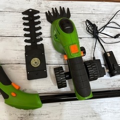 ポータブル　2way草刈機　替え刃、取り替え棒あります