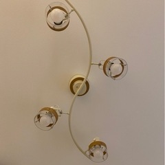 【受付終了】天井照明シーリングライト4灯リモコン付の画像