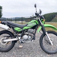 【売約済み】3600km スーパーシェルパ 林道 オフロード250cc 実働 整備済みの画像