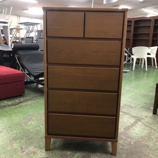 大川家具 5段チェスト カルマ 60-5 NA