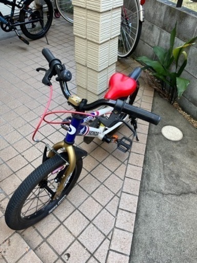 D bike  子供用　16インチ　ホンダカラー