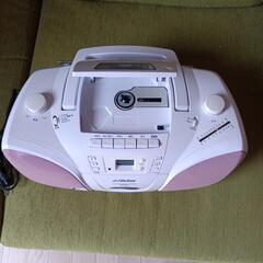 【値下げで〜す】ビクター製のCDラジカセです。完動品の画像
