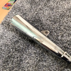 GN125純正マフラーの画像