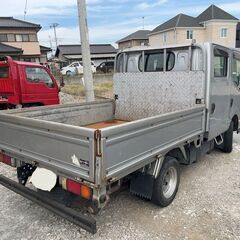 ^o^ 構内/農家さん必見 !  アトラス ダブルキャブ　積載1250kg 3方開の画像