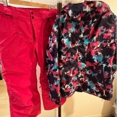値下げ　arg レディーススノボーウェア【リュック付き】