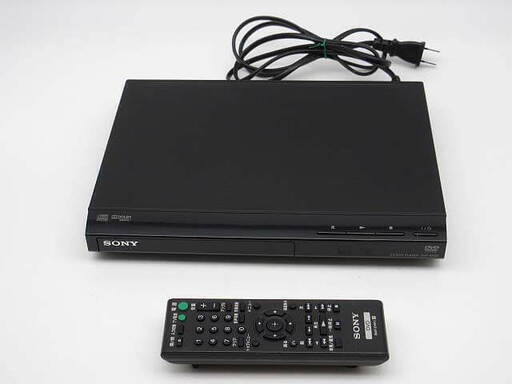 ss4215　ソニー　DVDプレーヤー　DVP-SR20　ブラック　再生専用　SONY　DVD　スリム　コンパクト　リモコン付き　プレイヤー　音声付き早見再生/遅見再生　薄型