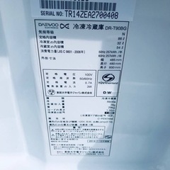 ET680番⭐️daewoo 冷凍冷蔵庫⭐️の画像
