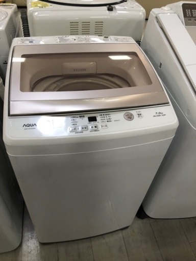 取りに来れる方限定！AQUAの全自動洗濯機です！！