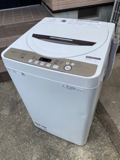 お薦め品‼️分解洗浄済み‼️シャープ洗濯機6kg2020年
