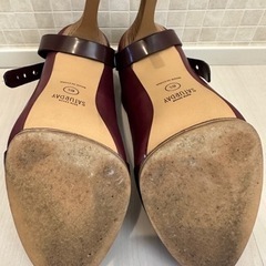 kate spade SATURDAY♡レザーパンプス 23.5cmの画像