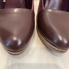 kate spade SATURDAY♡レザーパンプス 23.5cmの画像