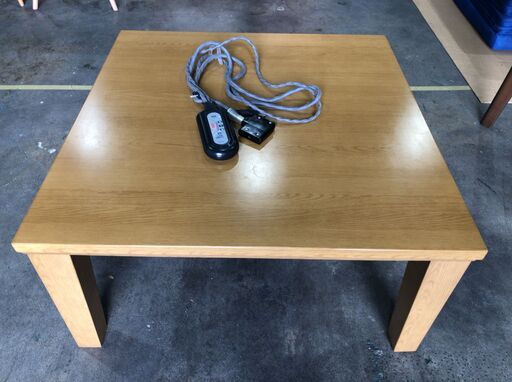 山善 平面パネルヒーター付家具調洋風こたつ WSY-SP751 J10126