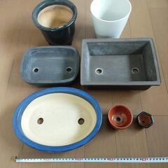 植木鉢 ご希望の4点 盆栽用 高級品 陶器