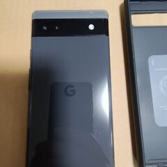 Google　Pixel6a チャコールの画像