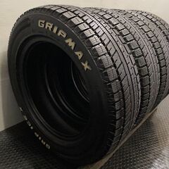 GRIPMAX GRIPICE X 175/65R15 15インチ スタッドレス 4本 2021年製 バリ溝 ホワイトレター スイフト アクア等　(MTG250)クレジットカード QRコード決済可能