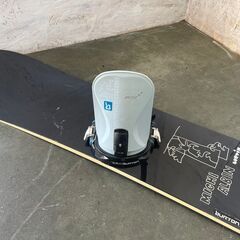 【BURTON】 MICHI ALBIN バートン ミッヒアルビン スノーボード ボード 板 159cm ビンディング ボードケース付の画像