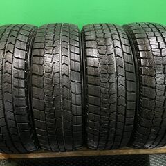 DUNLOP WINTER MAXX WM02 185/60R15 15インチ スタッドレス 4本 2020年製 バリ溝 シエンタ ヤリス フィット等　(MTI170) クレジットカード QRコード決済可能