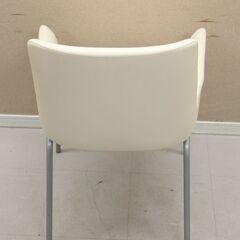 SOGOKAGU Cavaro 相合家具製作所 ミーティングチェア ホワイト ③ (E1320wY)の画像