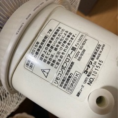 引越しの為  2台扇風機無料の画像