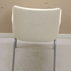 SOGOKAGU Cavaro 相合家具製作所 ミーティングチェア ホワイト ④ (E1321wY)の画像
