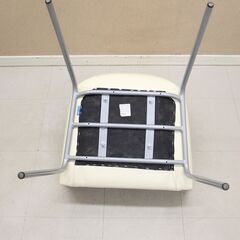 SOGOKAGU Cavaro 相合家具製作所 ミーティングチェア ホワイト ⑤ (E1322wY)の画像