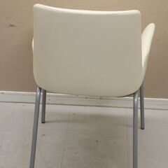SOGOKAGU Cavaro 相合家具製作所 ミーティングチェア ホワイト ⑤ (E1322wY)の画像