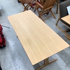 ナチュラル木製ダイニングテーブル良品 ナチュラルな木目がきれいなダイニングテーブル/NA‐【公式】秋島良品